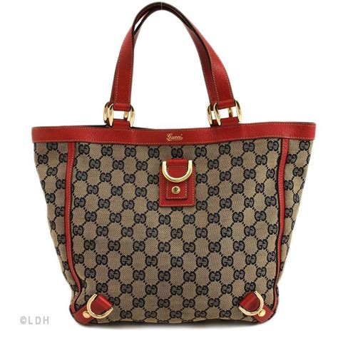 gucci red monogram bag|pre owned gucci bags.